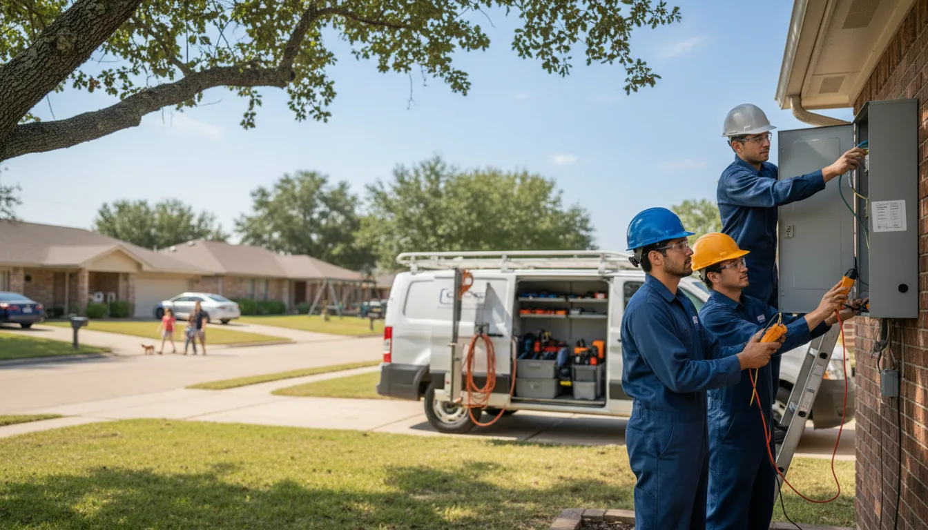 Certified electrician providing emergency electrical services in Oldenburg, IN